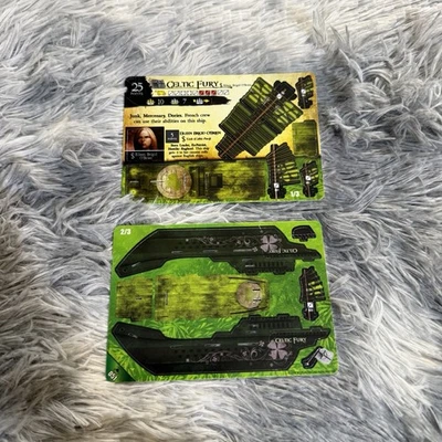 Wizkids Pirates CSG # 51 Savage Shores Celtic Fury Eileen O’Brian Card 1&2 Only - Image 1 of 3