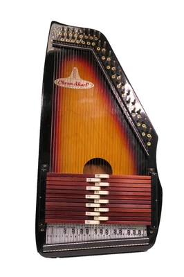 RBI Rhythm Band Chromaharp Autoharp Zither 15 Chord 36 String Sunburst - Image 1 of 4