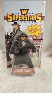 WWE Superstars Undertaker Wrestling Action Entrance Duster Retro Mattel 2021 New - Picture 1 of 6