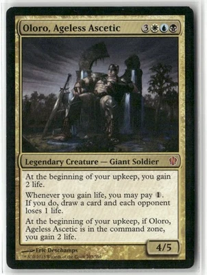 Magic the Gathering Oloror, Ageless Ascetic commander 2013 #203 - Image 1 of 2