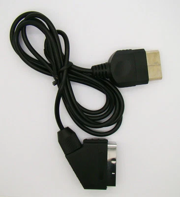 6 ft 1.8m RGB Scart Video HD TV AV Cable Lead For XBOX ORIGINAL CLASSIC 1 - Image 1 of 2