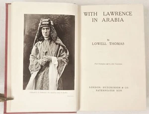 LOWELL THOMAS With Lawrence in Arabia Early Edition Middle East - Picture 1 of 2