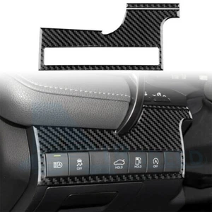 New For Toyota Camry 2018-2024 Carbon Fiber Headlight Switch Panel Interior Trim - Picture 1 of 5