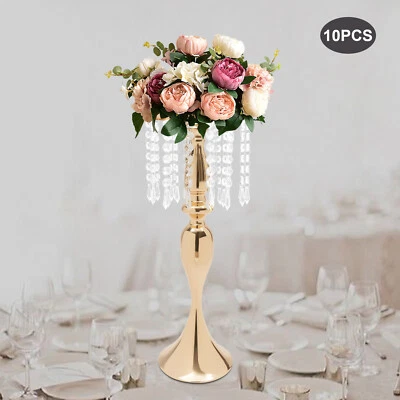 10* Flower Vase Flower Holders Stand Centerpieces for Wedding Dining Table Decor - Image 1 of 4