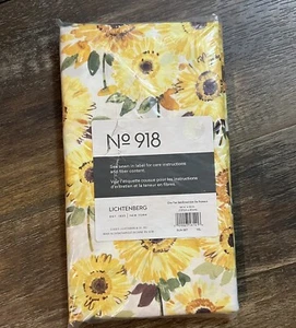 Set 3 pezzi Valance Girasoli Lichtenberg & Co NUOVO 54” X 24” - Foto 1 di 8