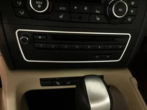 D Chrom Rahmen für CD Einschub / BMW X1 - Edelstahl poliert - Picture 1 of 3