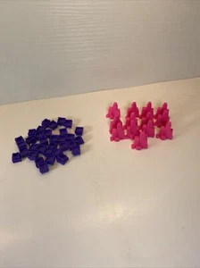 Powerpuff Girls Monopoly Set Of Skyscrapers And Buildings Pieces - Picture 1 of 3