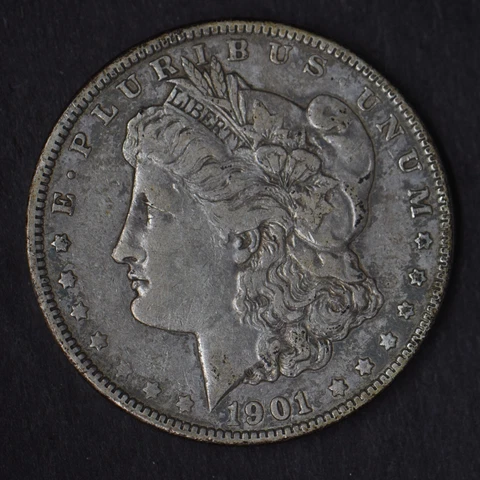 1901 Morgan Silver Dollar - COINGIANTS Cover