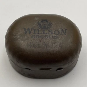 Willson Goggles Vintage Original Tin Metal Storage Box Container (#22-0145) - Picture 1 of 12