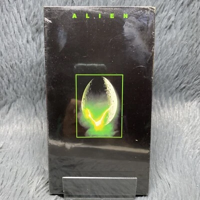 Alien VHS Tape 1992 Fox Video Factory Sealed Watermarks Blue Label Rare - Image 1 of 4