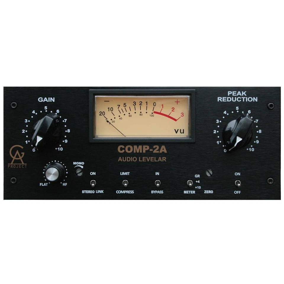 Golden Age Project COMP-2A Dynamic Range Processor - Black