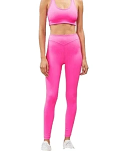 Adam Selman Sport Plunge Leggings Bubblegum Pink sz XS 💖 Carbon 38 - Picture 1 of 7