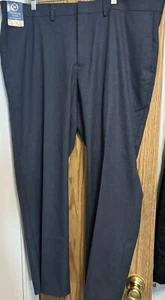 J.M HAGGAR Straight Fit Premium Dress Pants Size 42 X 30 MSRP $80.00 - Picture 1 of 12