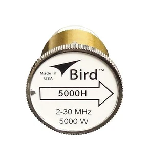 Bird 5000H Elemento plug-in da 0 a 5000 watt per 2-30 MHz per Bird 43 Wattmetri - Foto 1 di 3