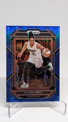 Allisha Gray 2023 Panini Prizm WNBA Blue #/175 #45 Atlanta Dream - Image 1 of 2