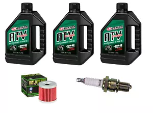 Oil Change Kit for SUZUKI Z400 LTZ 400 2003-2009 ENGINE OIL FILTER & SPARK PLUG - Picture 1 of 4