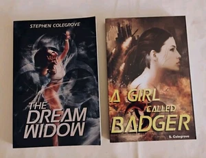 The dream widow/A girl called badger S. Colegrove series book lot sci-fi fantasy - Bild 1 von 15