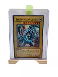 Tarjeta Yugioh Dragón Blanco Ojos Azules SKE-DE001 1. Edición Super Rara - Imagen 1 de 7