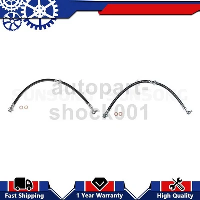 Manguera de línea de freno delantero Sunsong para Nissan Sentra_AH 2002 2003 2004 2005 2006 Foto 1 de 4