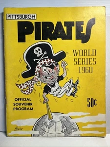 1960 Pittsburgh Pirates vs NY Yankees World Series Official Souvenir Program MLB - Picture 1 of 7