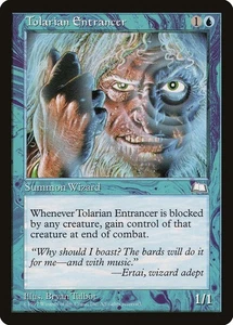 MTG Tolarian Entrancer NM Weatherlight con carta Magic Lista Riservata Inglese - Foto 1 di 3