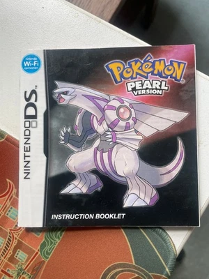 Pokémon: Pearl Version Nintendo DS  - MANUAL ONLY (loose) - Image 1 of 2