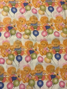 "Globos decorativos de guardería vintage de tela de algodón para bebé niño niña animales 3 yardas x 44""" - Imagen 1 de 9