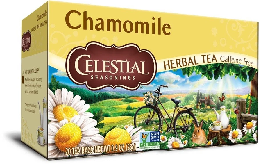 Bolsa de 20 té de manzanilla Celestial Seasonings Foto 1 de 1
