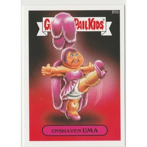 Unshaven Uma #B5b Garbage Pail Kids GPK Bonus Sticker 2015 Series short print SP - Picture 1 of 2