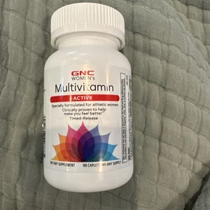 GNC Womens Multivitamin ACTIVE 90 caps (45 Days) New Sealed - Picture 1 of 3