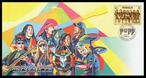 The Khurd Mongolian Rock Band FDC Mongolia 2025 - Picture 1 of 1