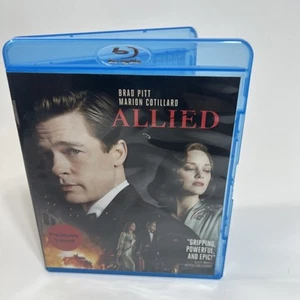 ALLIED (2016) ~ Brad Pitt, Marion Cotillard ~ 2017 Blu-Ray Disc - Picture 1 of 4