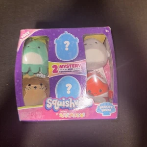 Squishmallows Squishville 2 Pollici Mini Squishmallows Sealife Squad Confezione da 6 - Foto 1 di 2
