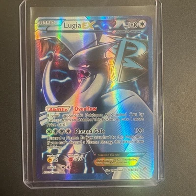 Juego de cartas coleccionables Pokemon Lugia EX (Team Plasma) (134 arte completo) 134/135 Plasma Storm Holo Foto 1 de 2