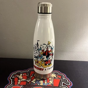 Disney Metall Trinkflasche Mickey and Friends Tresor Sammlung, NEU - Bild 1 von 3