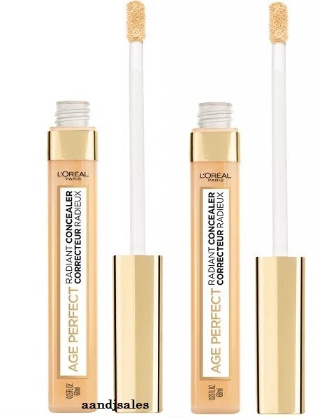 Lot of 2 New L'Oreal Age Perfect Radiant Concealer Nude Beige 210 - Image 1 of 1