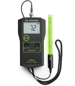 Milwaukee, MW100 Low Cost Portable pH Tester/Meter - Picture 1 of 4