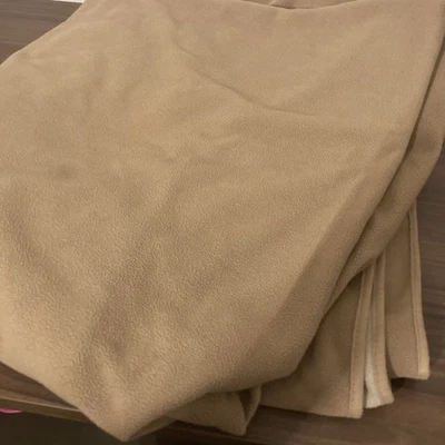 Reversible Polar Waterproof Blanket Catalonia Tan  77 In X 88 In - Image 1 of 4