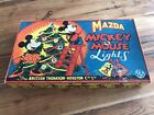 PRE-WAR MAZDA MICKEY MOUSE CHRISTMAS LIGHTS. 12 LAMPS BOXED IN SUPERB CONDITION.