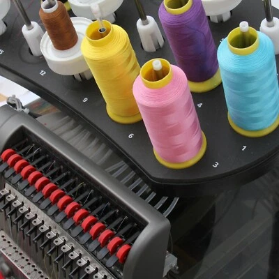 POLYESTER MACHINE EMBROIDERY THREAD | HUGE 5000M (5500 YARD) CONES  - Image 1 of 4