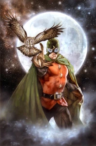 Dr. Mid-Nite SIGNED PRINT- Tom FLEMing - Picture 1 of 1