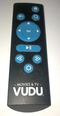 VUDU 遥控器 RS-T1 已售出未测试用于零件和维修 — 第 1/4 张图片