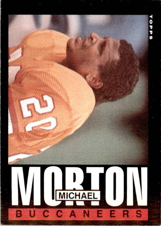 1985 TOPPS MICHAEL MORTON; TAMPA BAY BUCCANEERS #174 - Image 1 of 2