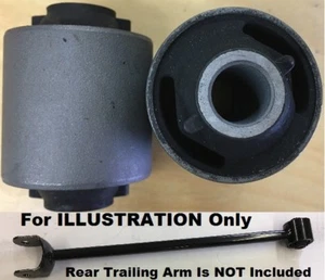 2pcSet Bushings fit Rear Trailing Arm Toyota Camry Solara Avalon 1992 - 2012 - Picture 1 of 2