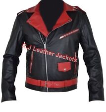 Men's Fashion Brando Style Rider Jacket Back Capsule Design 