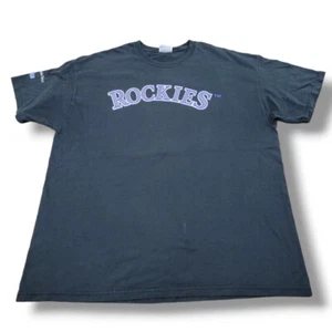 Camisa Colorado Rockies Talla XL Jamey Carroll 1 Camiseta Gráfica Estampado Gráfico Camiseta - Imagen 1 de 7