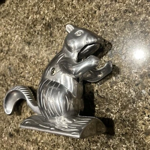 Vintage Squirrel Nutcracker Metal 6” H x 8” W Box2 - Picture 1 of 8
