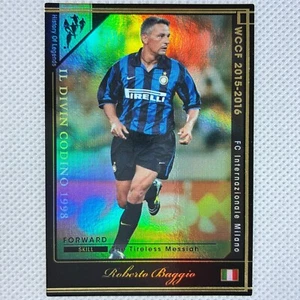 Panini WCCF 2015-16 Promo Roberto Baggio Inter Milan HOLE Italy Japan - Picture 1 of 8