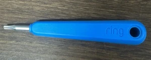 Genuine Ring Blue Screwdriver Tool Driver Torx Security Bit For Camera Doorbell - Picture 1 of 2