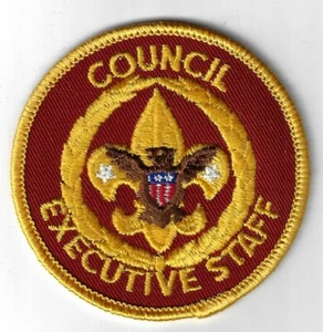 Council Executive Staff Position Patch Authentic Issue [MA177] - Picture 1 of 1